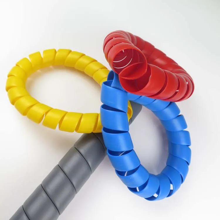 Hydraulic Hose Protector Spiral Wound Flexible Plastic Moulding