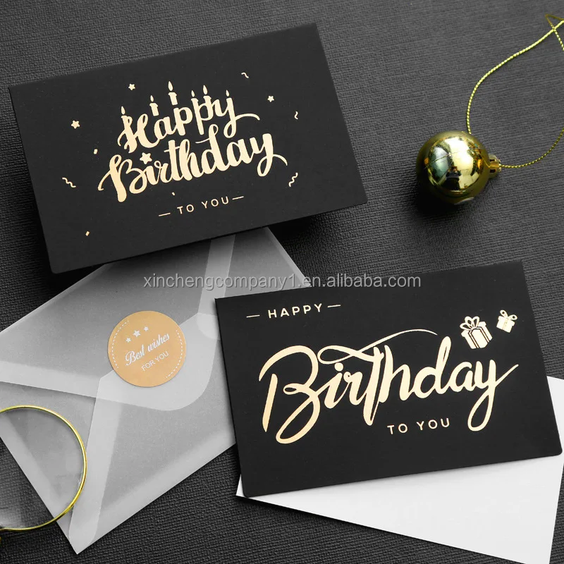 Custom Customized Luxury Thank You Cards With Logo And Stickers For Supporting May Small Business To Leave A Review Card