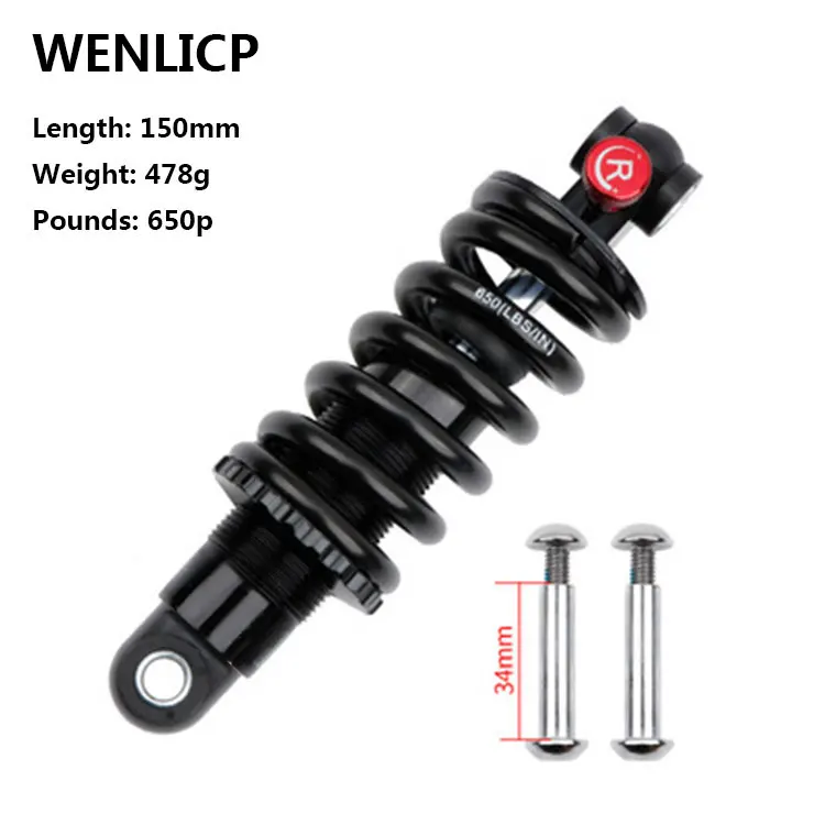 2021 год, задний амортизатор мотоцикла для WENLICP, амортизатор для внедорожника, горного автомобиля, электрического скутера