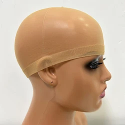 New Stocking Cap Super Thin HD Wig Cap Custom Color Packing Thin Wig Caps For Making Wigs
