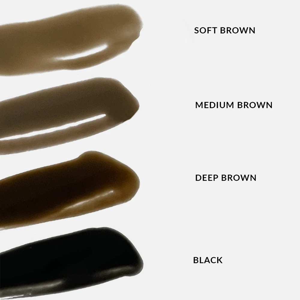 Round Applicator Eye Brow Tint Water Based Gel Private Label Brow Tint Dye Wax Pen Vegan Long Lasting Hold Tinted Eyebrow Gel