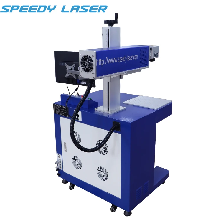 2024 hot selling 30W 60W co2 laser marker machine plastic bottle wood leather co2 laser marking machine for sale