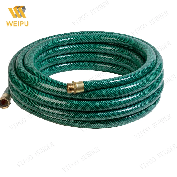 PVC Fiber Reinforced Hose Garden Water Pipe 50 PU Party ABS Plastic 15m Patio Cooling Misting System Water Hose Spring