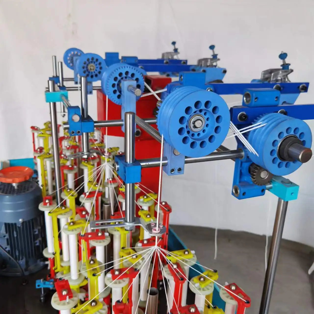 Factory sales Cotton rope braiding machine Shoelace braiding machine Gift rope braiding machine