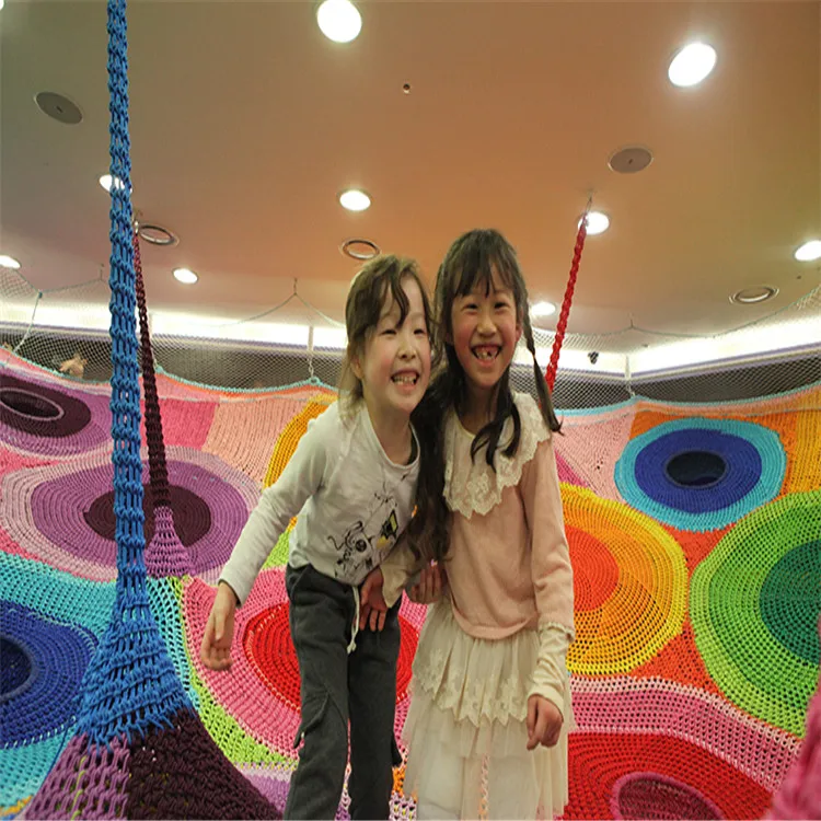 Оборудование для скалолазания и парка, оборудование для крытых игровых площадок, сетки для вязания