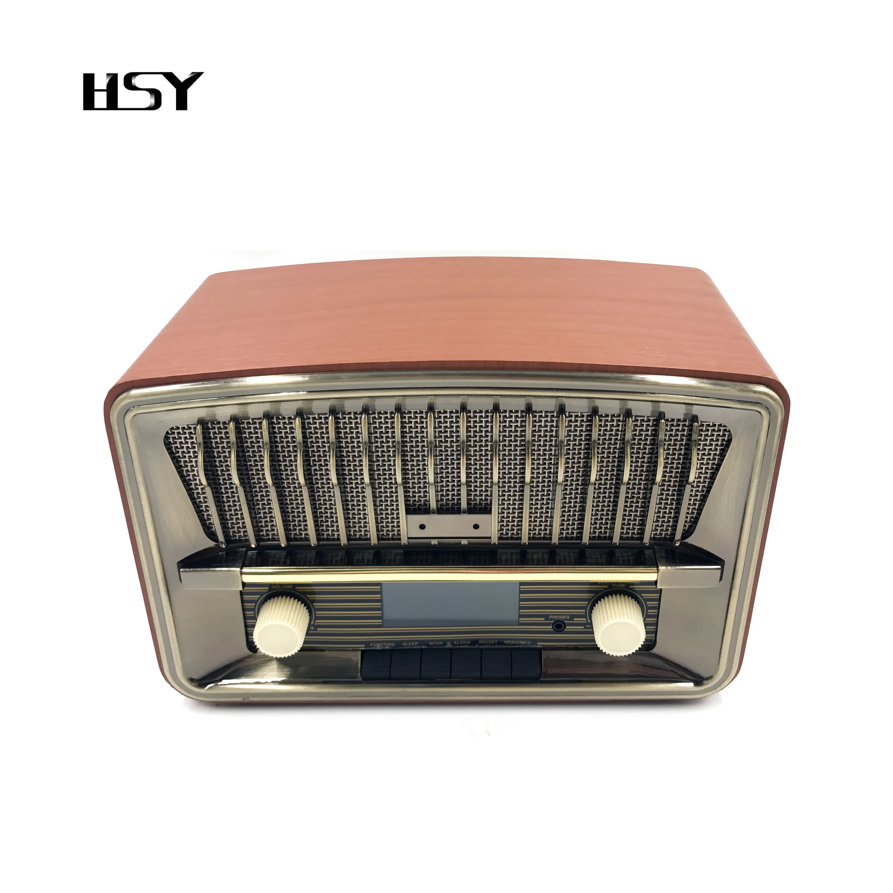 Multifunctional retro vintage dab dab+ radio FM