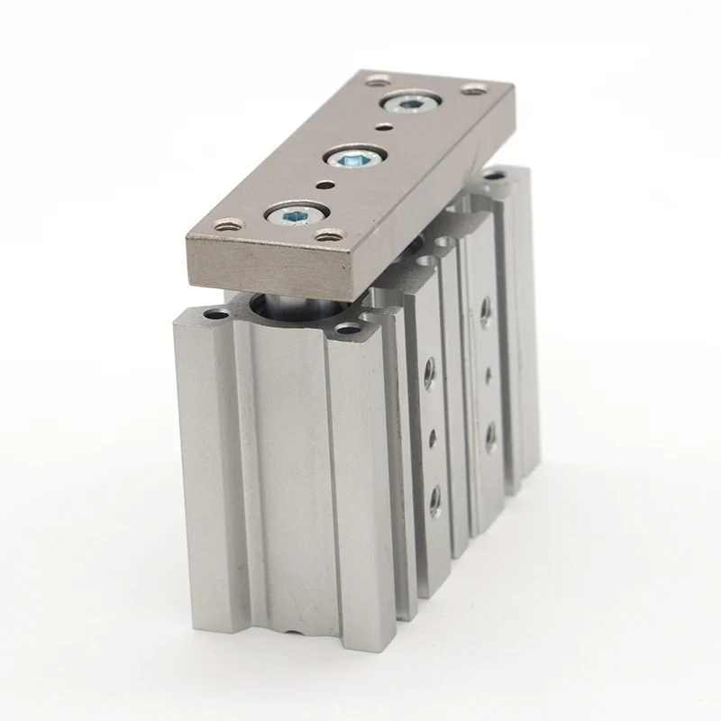 Durable Multifunction Multi Stage Aluminum Double Acting Hydraulic Cylinder