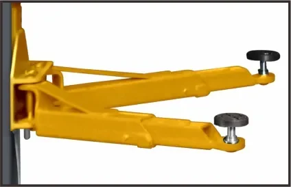 Johnham 4.5Ton/9920Lbs Clear Floor Two-post Lift Auto Free Shipping Auto Lift Car Hoist Garage Shop Equipment JCL310DS