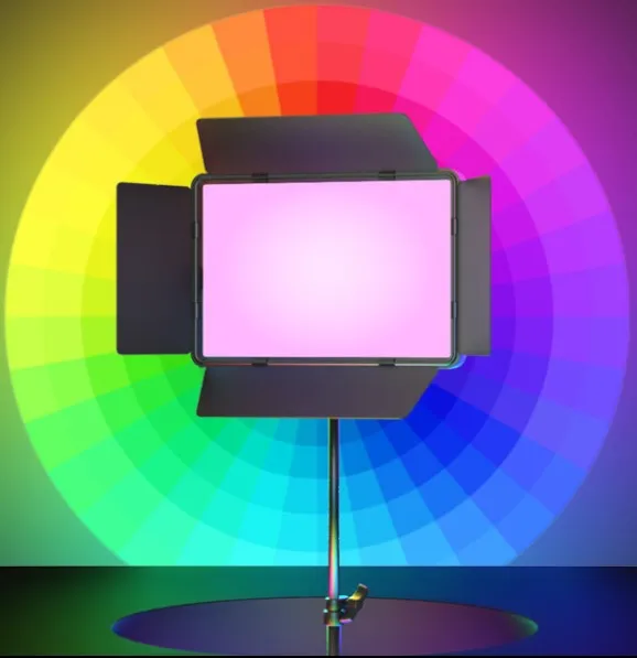 Bi-color Temperature Adjustable Video Led Light Box Photography Panel Camera Lighting