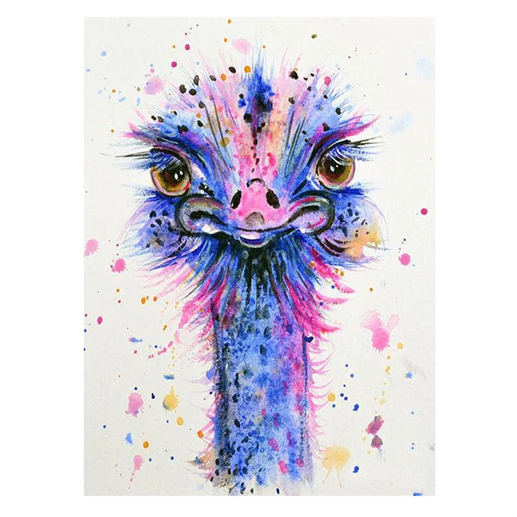 Round Diamond Paintings Sets Carton Frog Monkey Canvas Drill Pen Glue 30x40cm Frameless Home Decor Diamond Painting