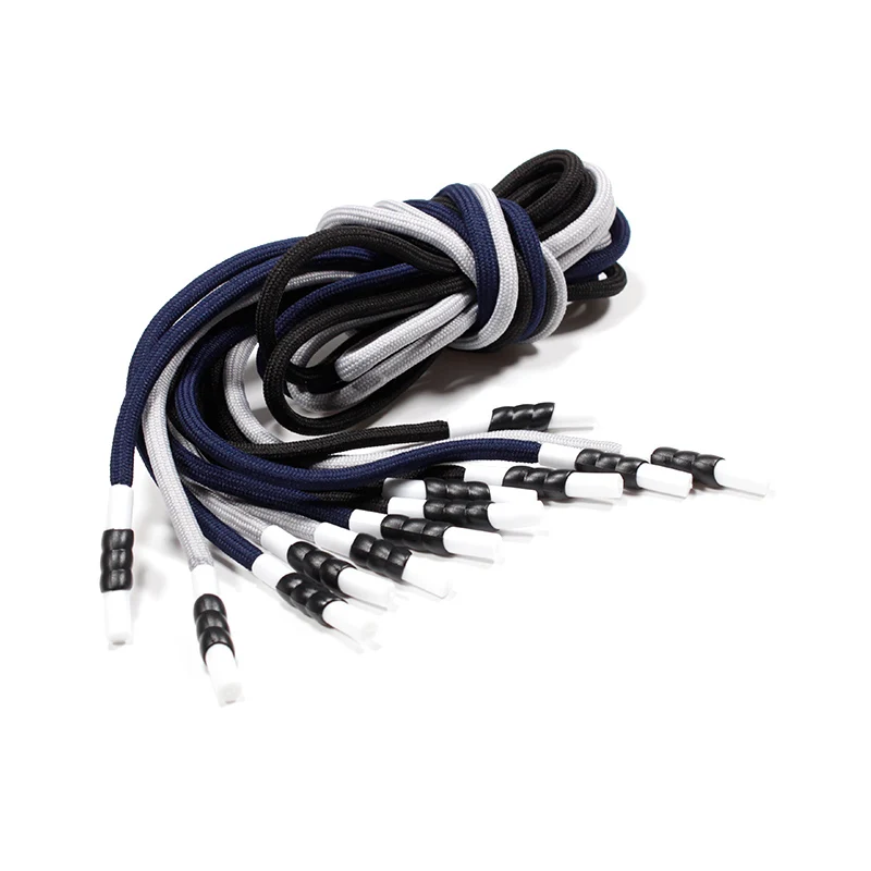 Жаккардовый полиэфирный пуловер с капюшоном и шнурком для