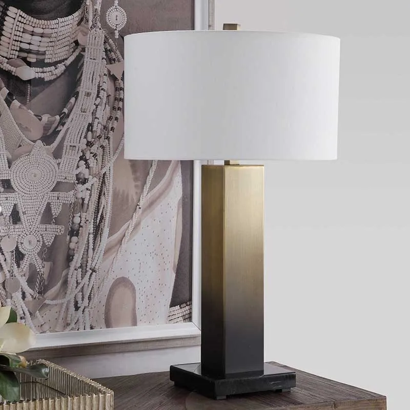 American table lamps retro model room night lights Bedside hotel rooms Villa club table lamp decoration light luxury lighting