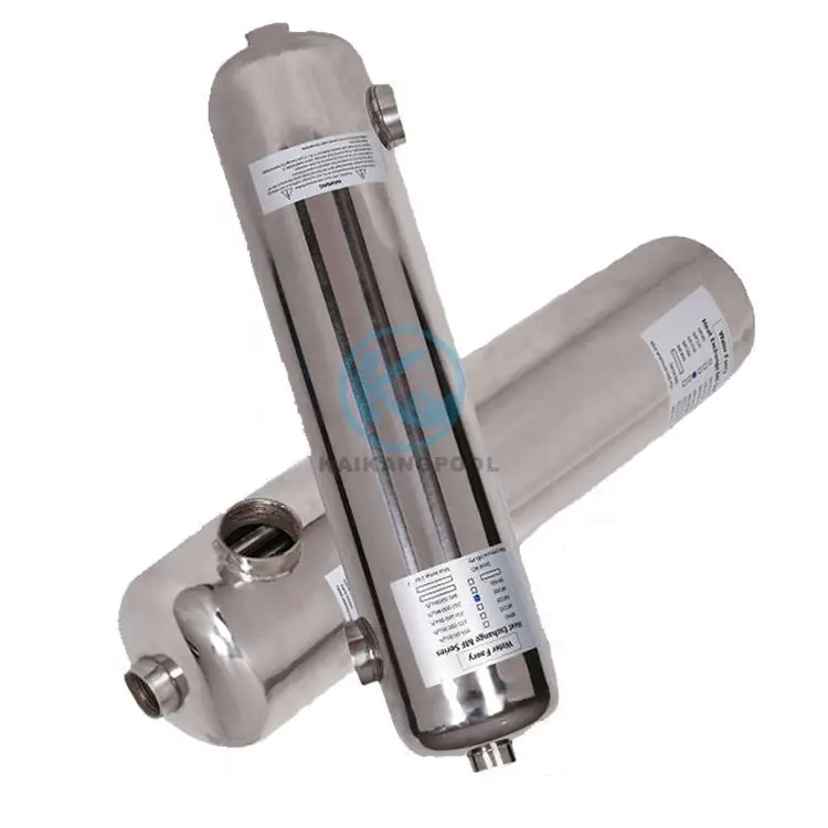 High Quality Stainless Steel Water Heat Exchanger Tube for Swimming Pool