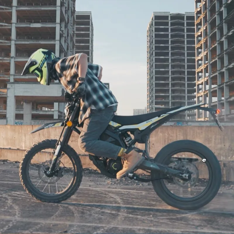 Suron Ultra B Mid Motor Dirt Ebike 74 В 12500 Вт Drive Electrica 55Ah