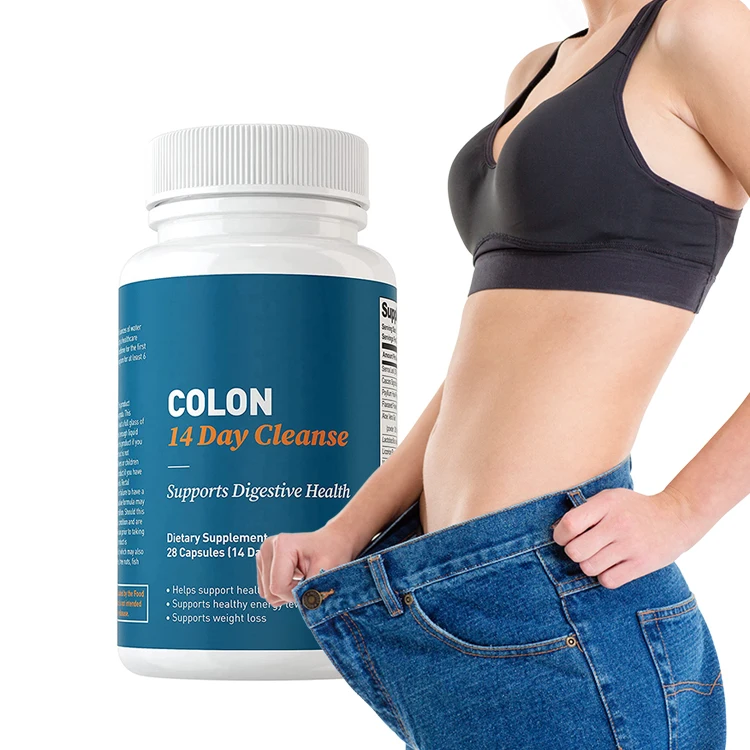 Private Label Slimming Supplement Softgel Detox Colon Cleanse Capsule