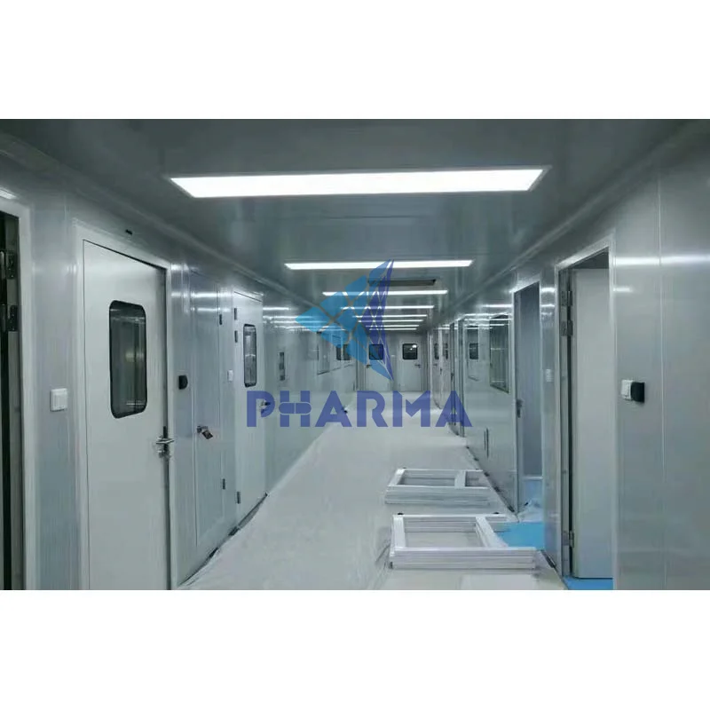 GMP ISO 8 алюминиевая сотовая сэндвич-панель различных классов, лабораторные чистые помещения, завод для проекта GMP