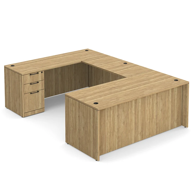 Современная Экологичная L-образная модульная рабочая станция для офисного стола дома школы отеля больницы