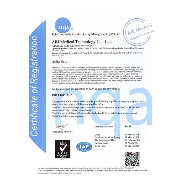 Hospital Medical Volumetric Portable Infusion Pump