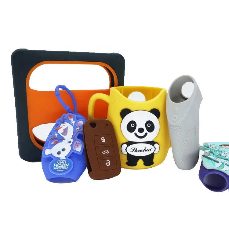 Factory Customized Silicone Rubber Electronic Products Accessory Silicone Parts Protective Sleeve Case