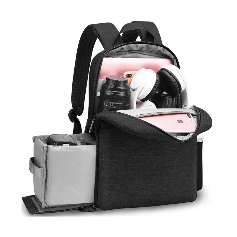 Waterproof Custom Camera Video Bags Professional Outdoor Travel Digital DSLR Camera Backpack