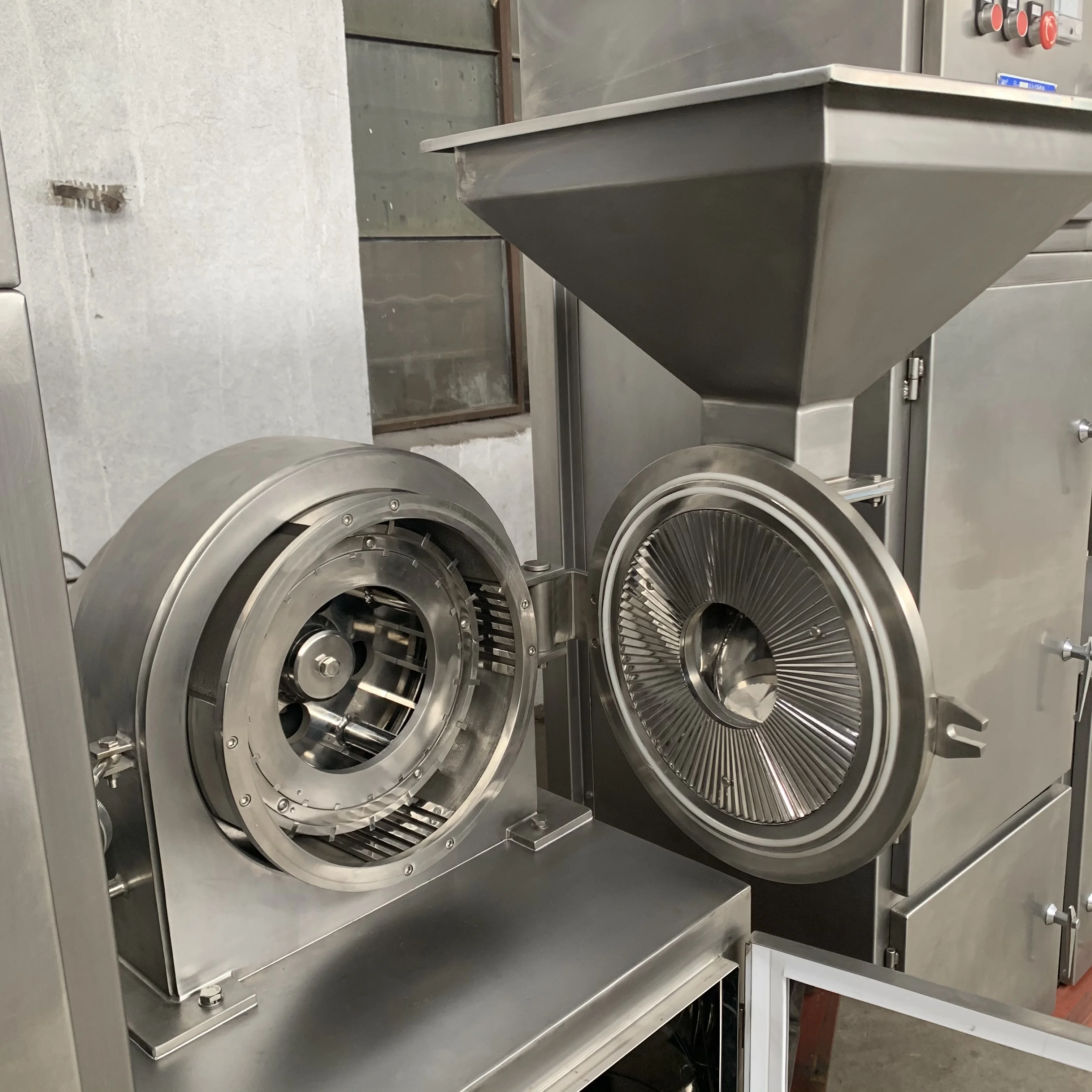 High quality stainless steel vanilla bean pod grinding milling grinder mill machine production line with ce