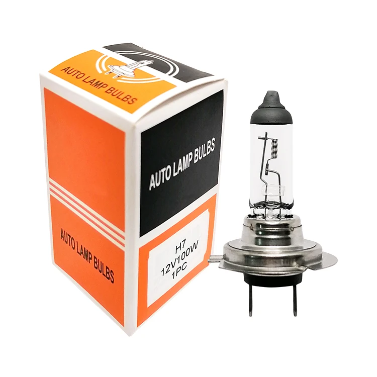 HSG high quality car halogen bulb headlight bulb H7 H4 H3 H1 light bulbs 12/24V 60/55W 100/90W