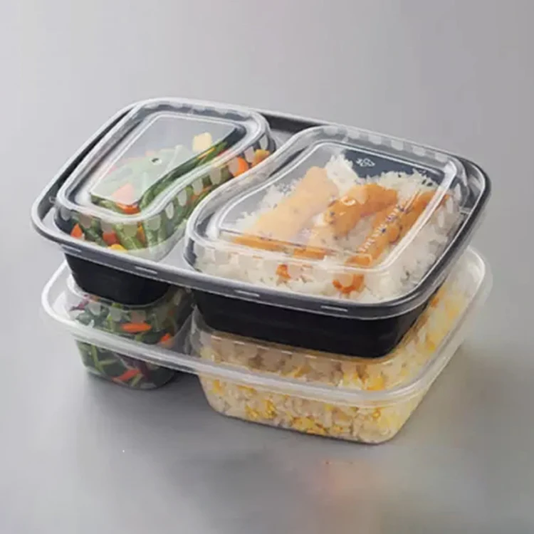 Контейнеры для готовой пищи 12 упаковок контейнер хранения пищевых продуктов с 2