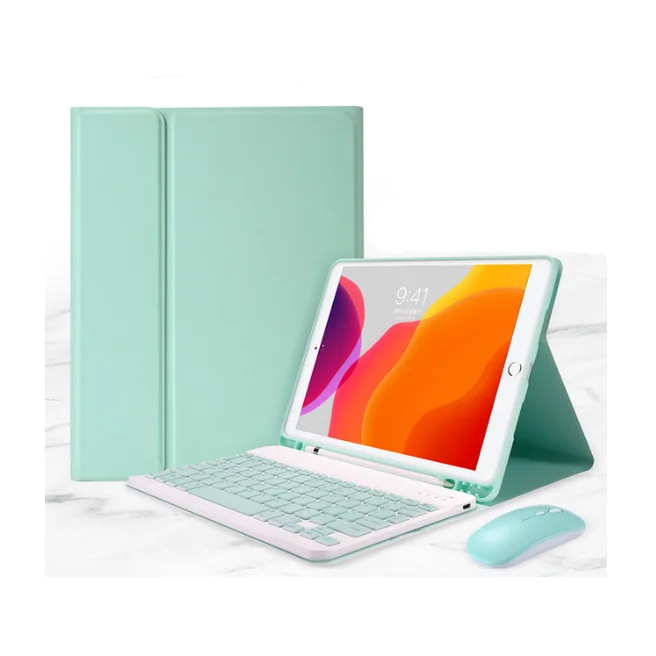 
wireless keyboard Case Cover for iPad Air 1 2 3 Pro 9.7 10.5 11 and iPad 9.7 2017 2018 2019 10.2 5th 6th 7th Generation 