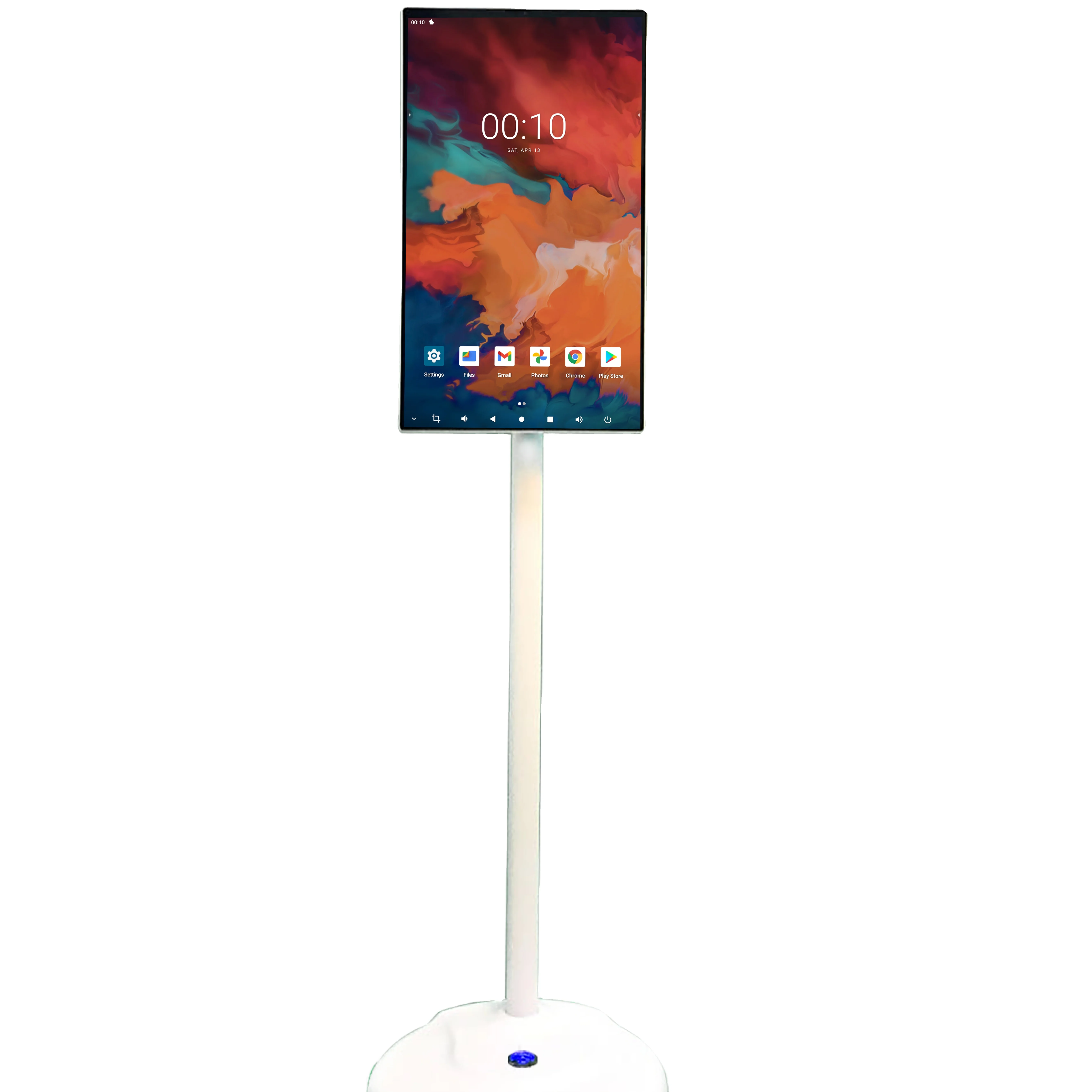 Smart TV standand Me 21 5/27/32 дюймов сенсорный экран портативный ЖК-смарт-телевизор с перезаряжаемым внутренним цифровым вывеской