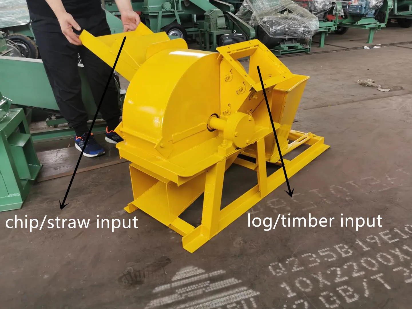 Sawdust Making Machine Wood Branch Cutting Machine with Diesel Engine/Electric Motor Log Crusher