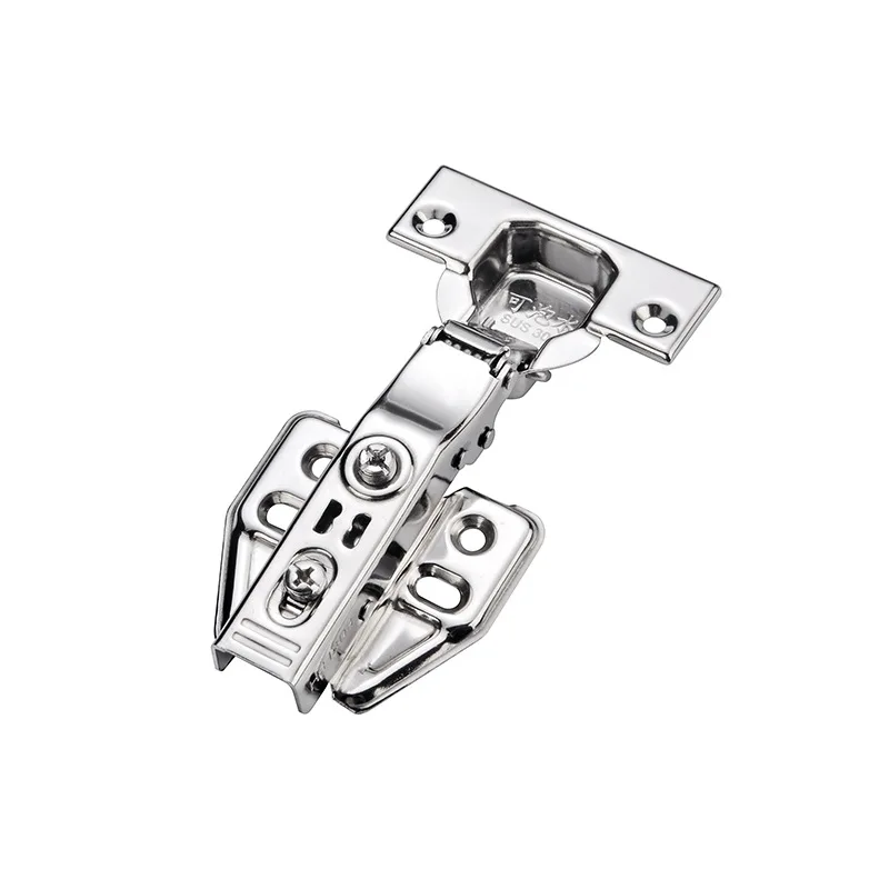 304 stainless steel aircraft hinge pipe cabinet door hinge spring damping buffer wardrobe hardware folding hinge