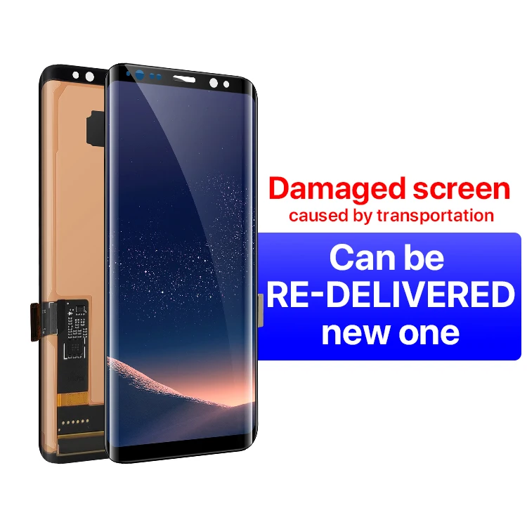 Оригинальный сменный экран Moblie для Samsung s8 s9 s21 s3