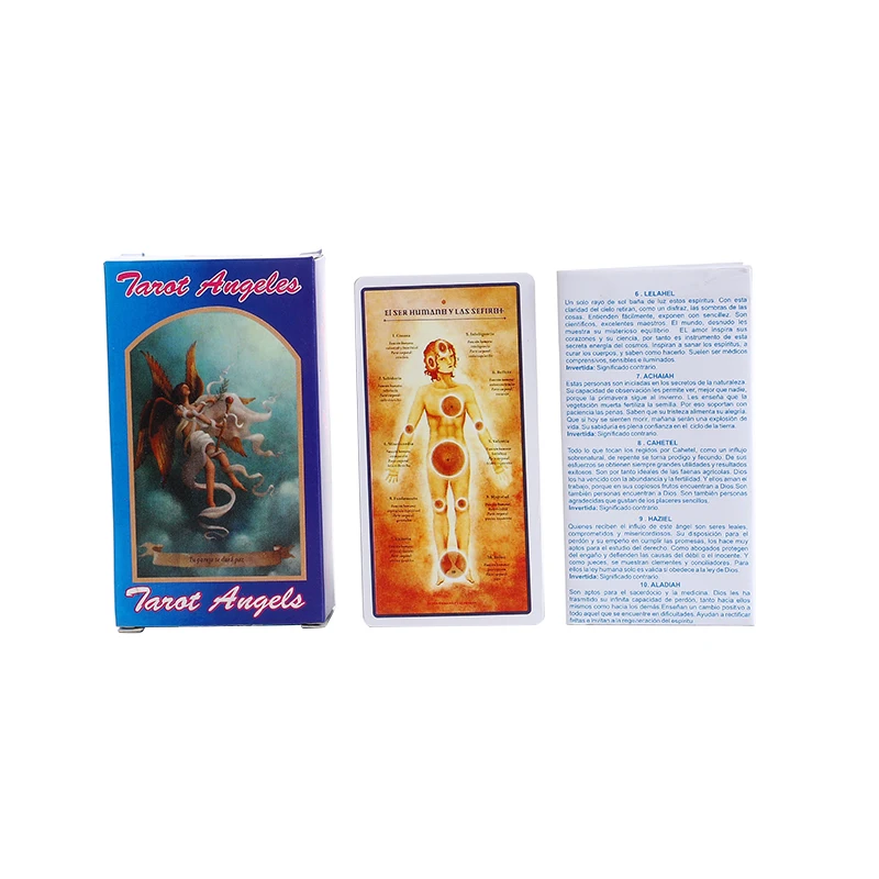 
Wholesale Factory Price Custom Made Angel Tarot Decks Printing Playing Card Tarot Cards 