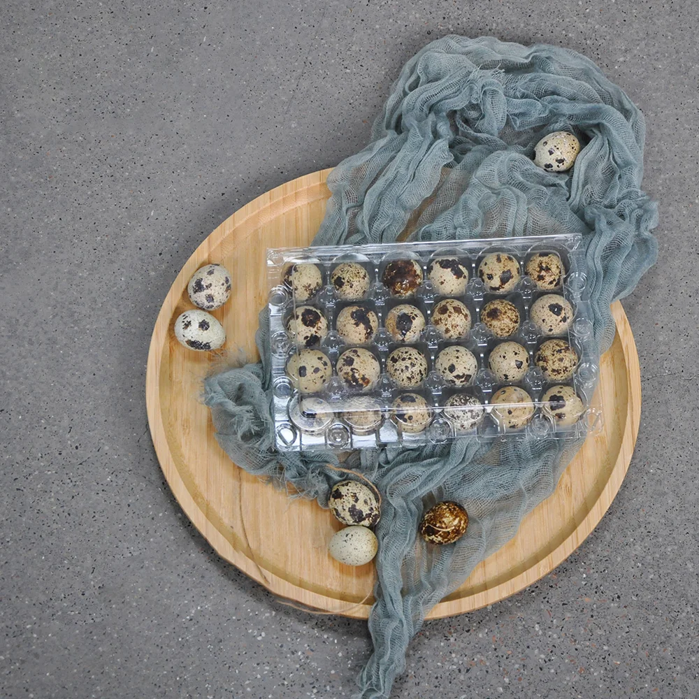 Eco-friendly Recyclable Quail Egg Tray with 6 12 15 18 20 24 30 Cells for Home Use and Supermarket Retail