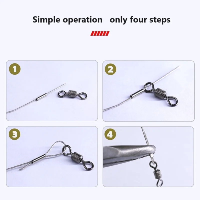 Hot sale10000 pcs/bag Thick Wall copper krimp Fishing with matt black Mini Single Barrel crimps Sleeve for tackel carp fishing