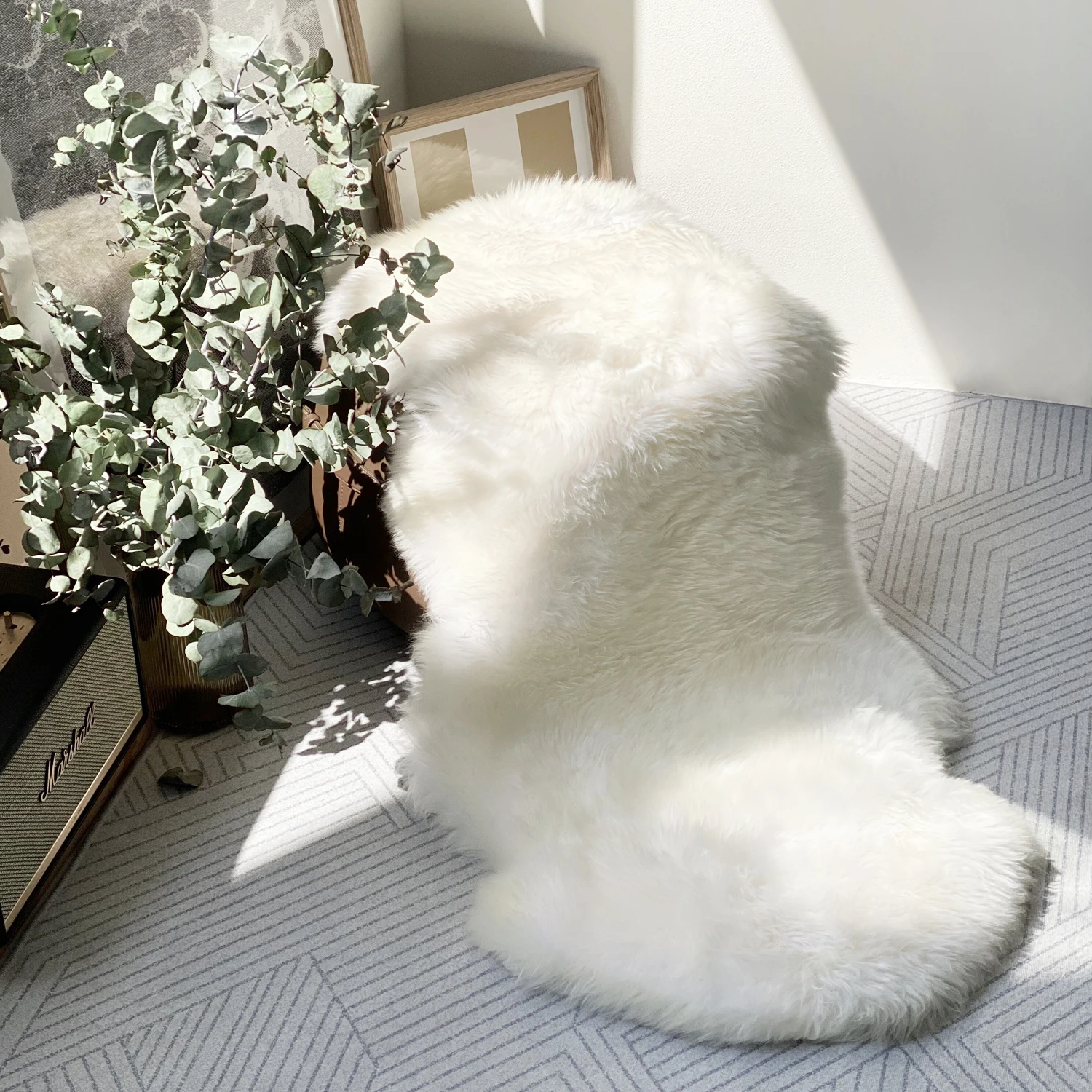 Сертифицированный LWG модный по Заводской Цене длинные волосы прочная мягкая шерсть качественный мех износостойкий овчины