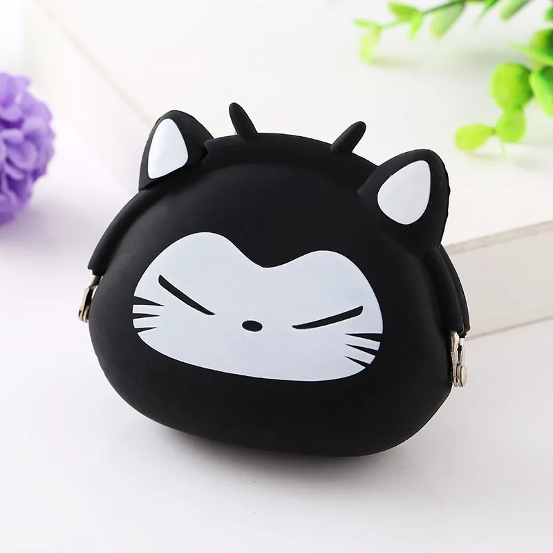New Product Ideas 2024 Cute Coin Purse Simple Design Squeeze Coin Wallet  Rubber Coin Case