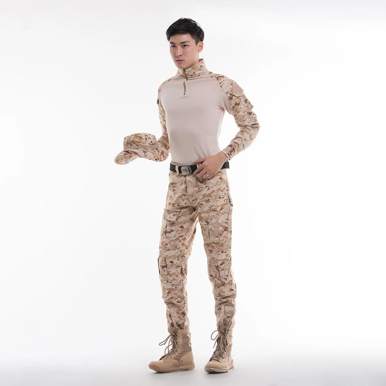 Manufacturer Wholesale Camouflage Frog Suit Outdoor Sportswear Training Clothes Suit