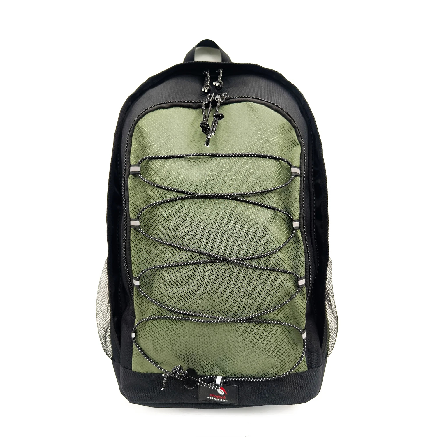 Unisex Outdoor Hiking Backpack Waterproof Ripstop Nylon Sport Bagpack Zipper Closure Custom Soft Backpack College School bag