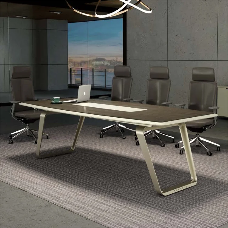 Executive Desk With Cabinet In Unique Modern Classic Style Luxury Office Furniture Boss Wood Table