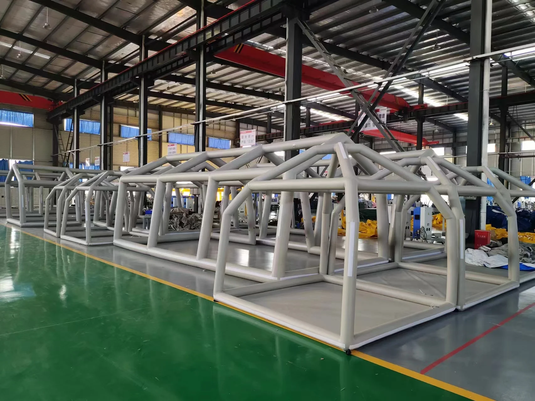 Inflatable Tent Frame Air Inflate Tube PVC Airtight Air Column Tube Frame Customize Infate Frame Factory Price