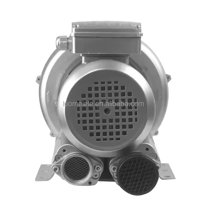 0.5hp одноступенчатый однофазный высокого давления мини-воздушный кольцевой вентилятор от производителя