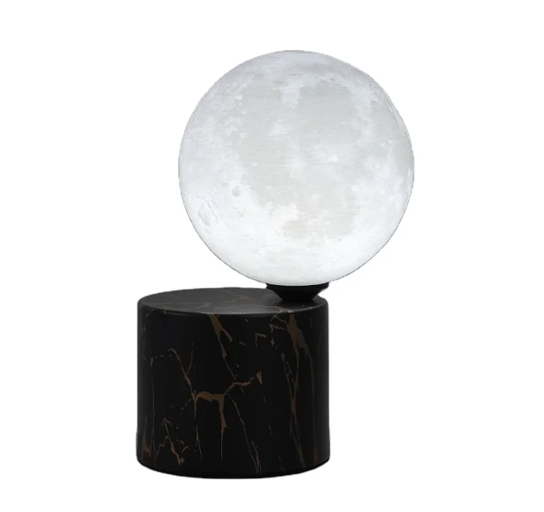 Amazon hot sale Christmas Gift Kids Led Night Light Moon Lamp Color can be customized 3D Printing Moon Lamp