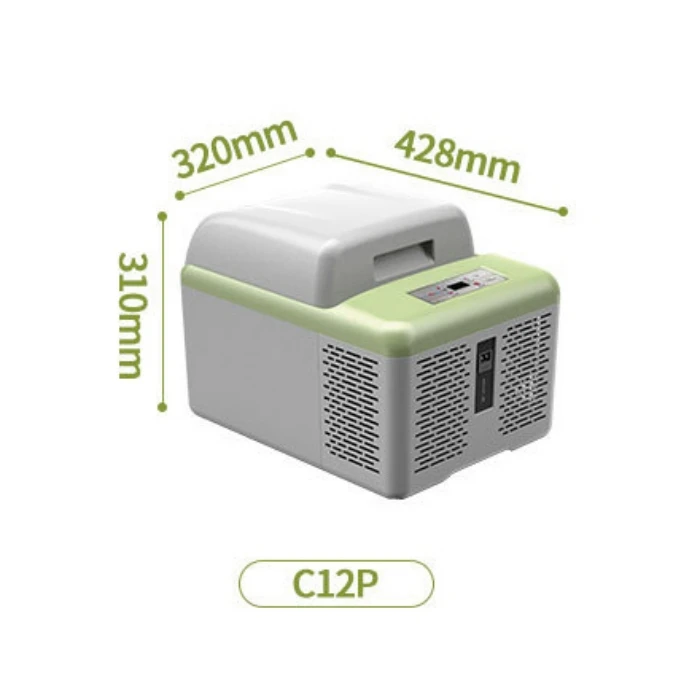 12V/24V Portable Refrigerator Vehicle Car RV Boat Mini Fridge Freezer 110V~240V Compact Freezer