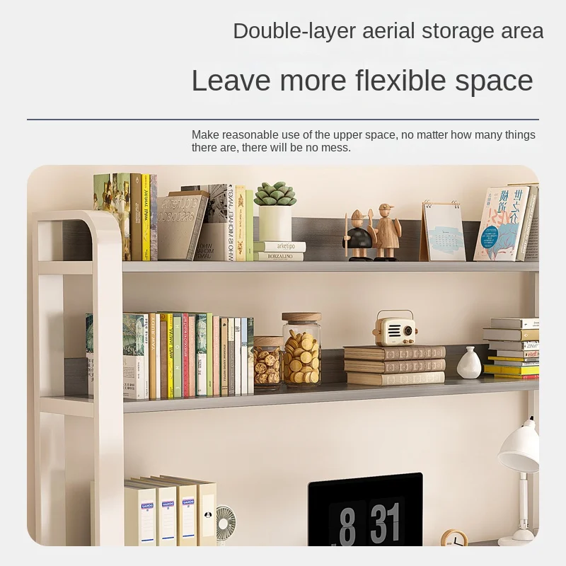 Компьютерные столы с книжной полкой