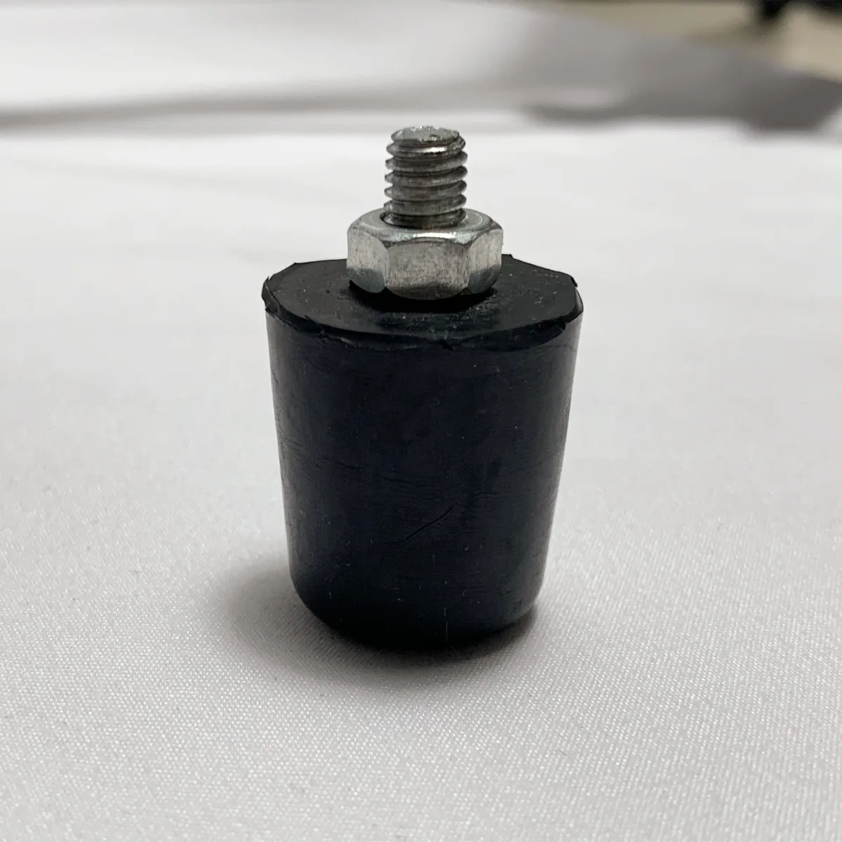 Protective Shield Flexible Accordion Rubber Cushion Buffer Pad Size L 18mm H 35mm THK 20mm Round Rubber Buffer