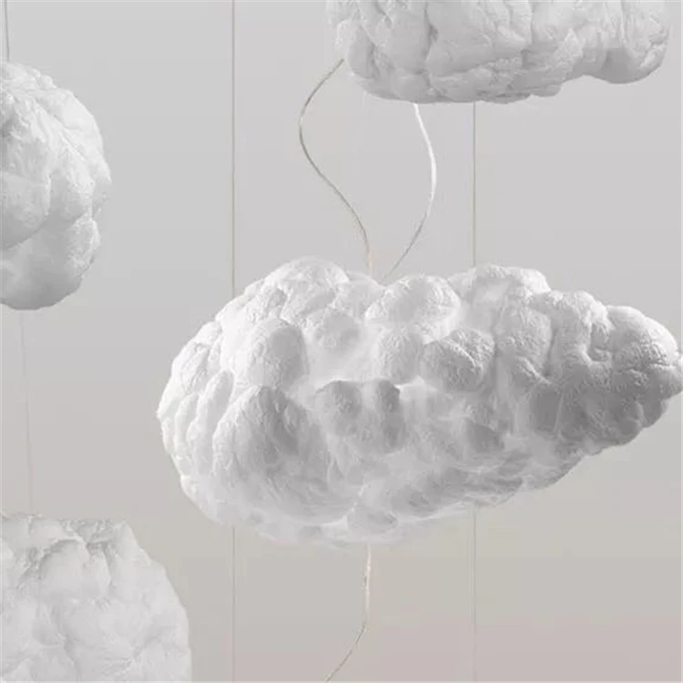 Home Decorative Hanging Style Customized Cloud Shape Lamp