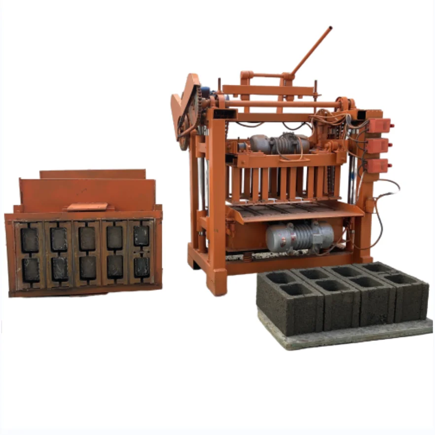 QTJ4-35 semi-automatic brick block making machine price