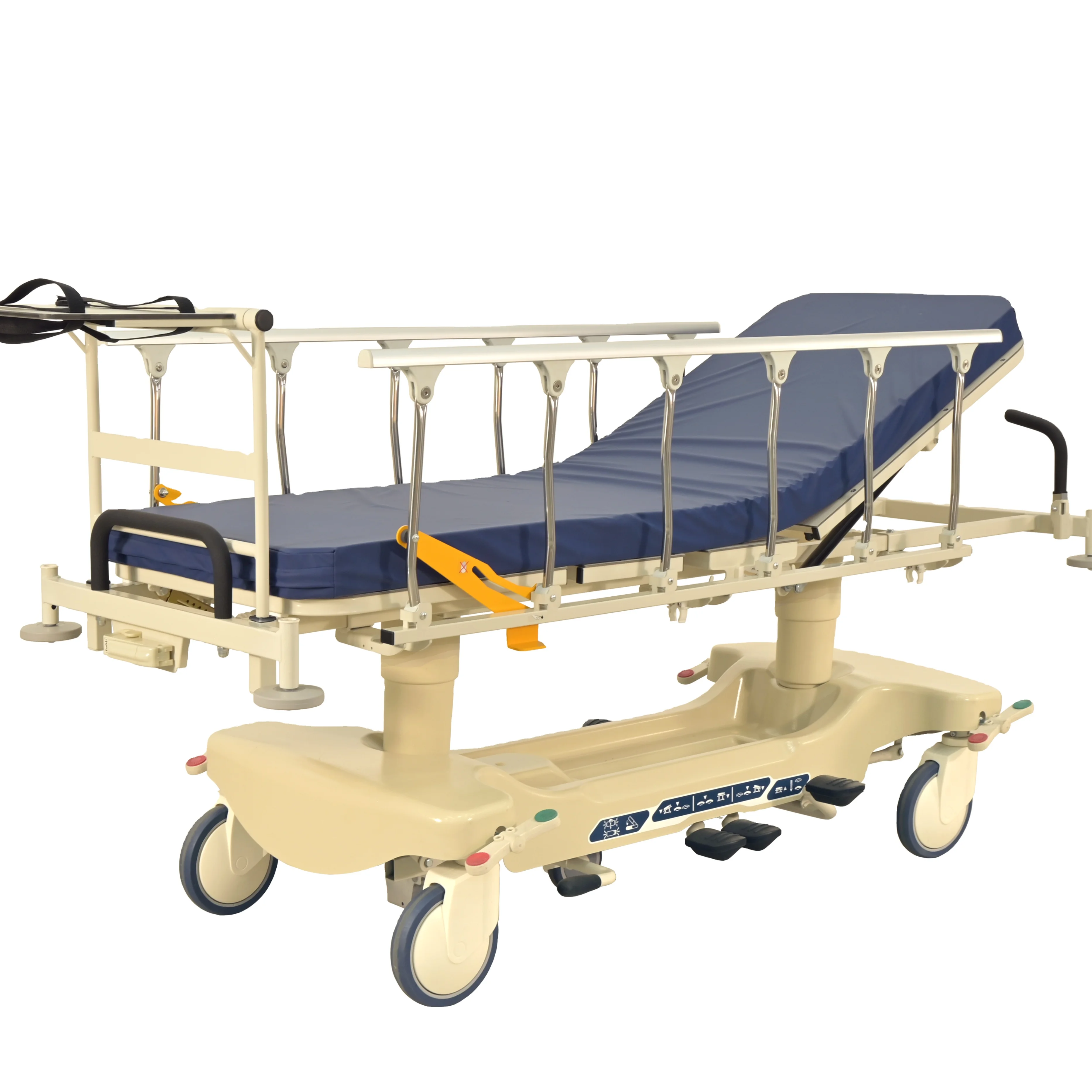 hydraulic rescue stretcher  hospital equipment ambulance bed stretcher rescue bed for patient transfer