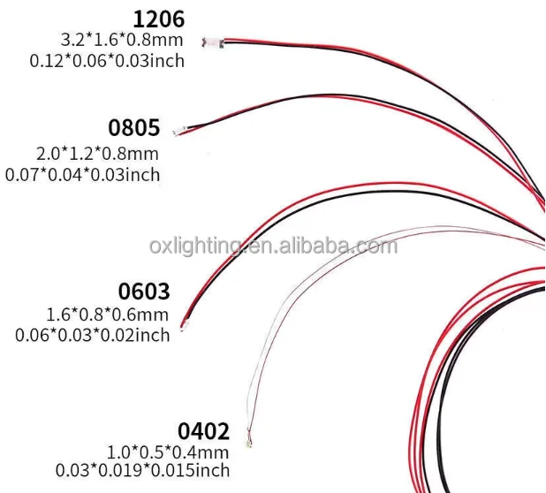 3mm 5mm 10mm Round  Red Blue Green Yellow White Warm White Multicolour Pre Wired LED Emitting Diode Light Bulb Beads With cable